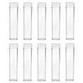 thumbnail image 1 of kusrkot 10Pcs 22.9mm Applied Protective Tube Holder Clear Round Cases for / Medicine, 1 of 9