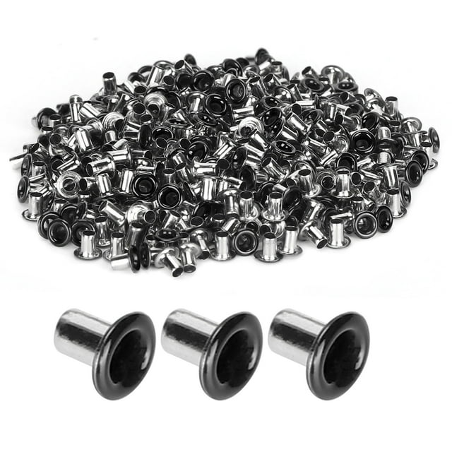 Filfeel Colorful Brass Eyelets, 500 Pack