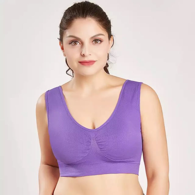 Push Up Bra For Women Lingerie Sexy Seamless With Pads Sports Bra