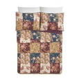 thumbnail image 3 of Modern Heirloom Germaine Red 3-Piece Quilt Set, King, 3 of 7