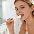 thumbnail image 1 of Raspador de lengua de doble cara para cuidado bucal, cepillo lingual reutilizable para el hogar con mango ergonómico, elimina el mal aliento y la capa de la lengua para adultos., 1 of 6