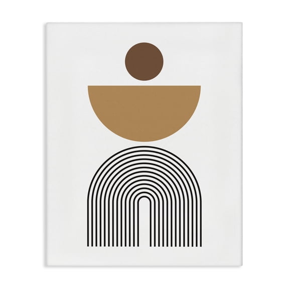Stupell Industries Eclectic Boho Modern Shapes Canvas Art, 24 x 30, by LSR Design Studio