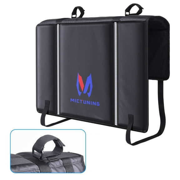 Tailgate Bike Pad Tailgate Cover Protection Pad for Truck Bed Carries 2 Bikes