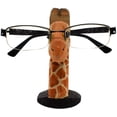 thumbnail image 3 of Handmade Wood Carving Eyeglasses Spectacle Holder Stand Sunglasses Display Rack Home Office Desk Décor Gift (Giraffe), 3 of 4