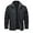 Black, variant on Men's Fleece Jackets Full Zip Lightweight Jacket Casual Soft Warm Coats with Pockets