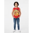 thumbnail image 3 of Super Mario Galaxy Movie Boys Bowser Graphic Muscle Tank Top, Sizes 4-18, 3 of 10