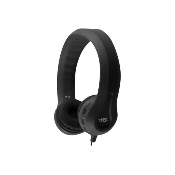 Hamilton Buhl Flex-Phones - Headphones - on-ear - wired - 3.5 mm jack - black