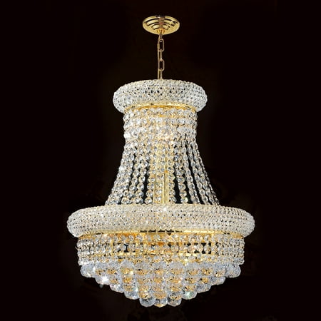 Sale Gold Chandelier - Worldwide Lighting W83030G20 Empire 14-Light 1 Tier 20