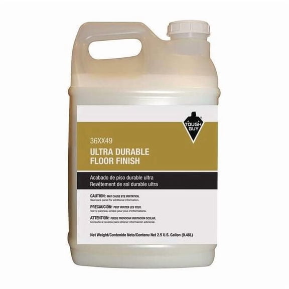Floor Finish,2.5 gal.,Solid Content 0.24 36XX49