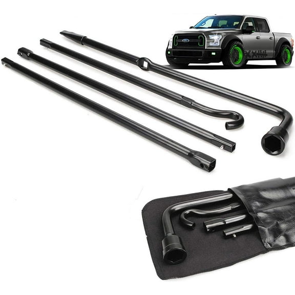 Dayplus Spare Tire Jack Tire Change Tool Kit w/Bag for 2004-2014 Ford F-150