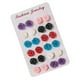 thumbnail image 5 of Set de 12 pares de aretes perfecl flores de resina multicolor, 5 of 6