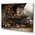 thumbnail image 2 of Designart "Chronicles of the Old Cart" Transportation Canvas Art Print, 2 of 5