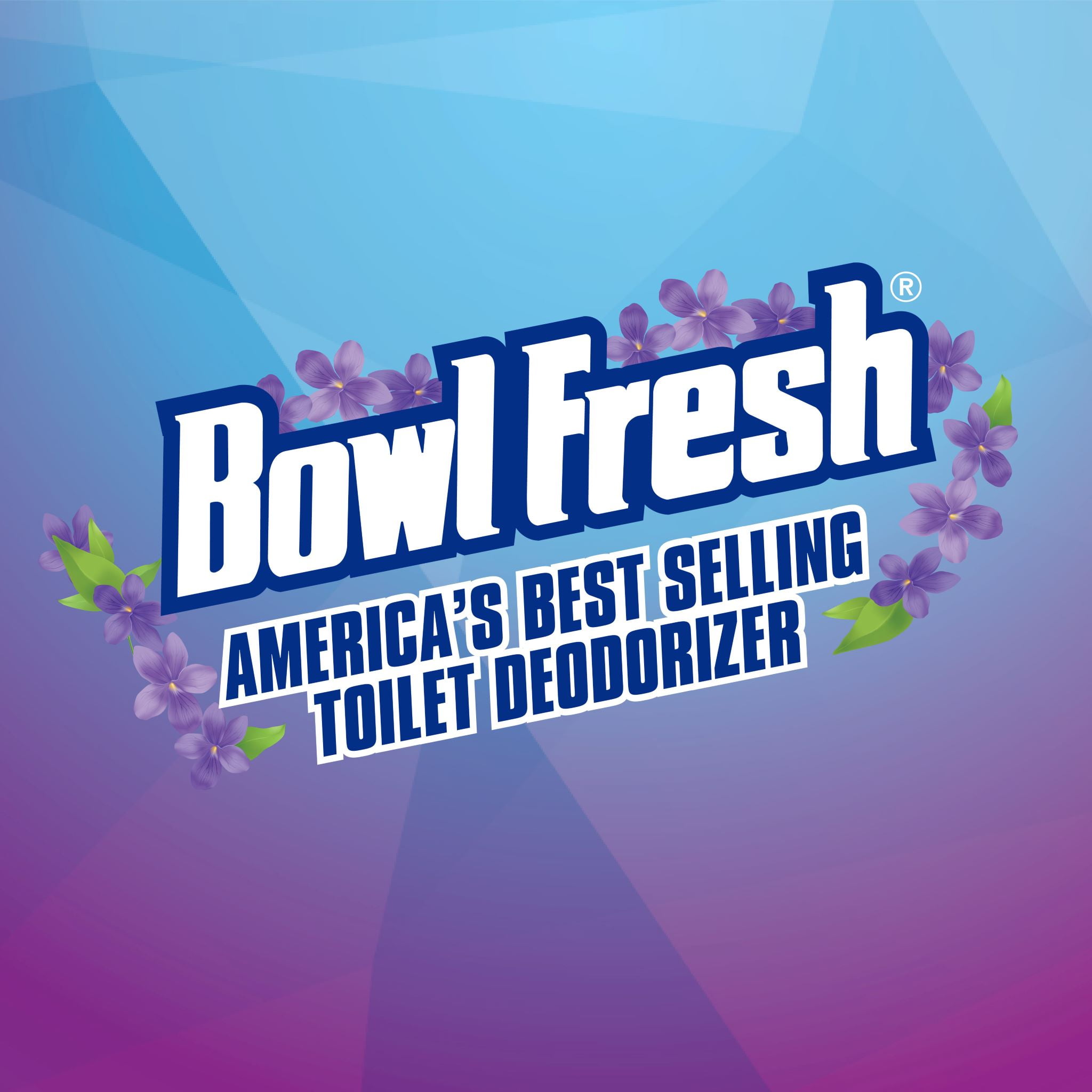 (2 pack) Bowl Fresh Toilet Bowl Deodorizer Hanger, Lavender Scented