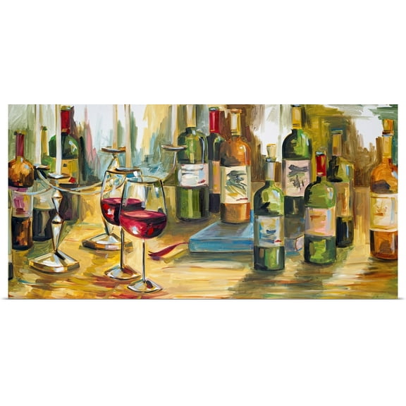 Great BIG Canvas | Rolled Heather French-Roussia Poster Print entitled Wine Room