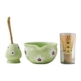 thumbnail image 1 of Set 4x matcha, set de regalos de matcha de kit de matcha japonés, herramientas japonesas de fabricación de té para amantes del té de cerámica soporte Estilo C, 1 of 8