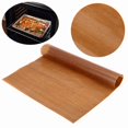 thumbnail image 2 of Langgg Feuille de Cuisson Réutilisable Antiadhésive Résistante aux Hautes Températures Tapis de Cuisson pour Four Micro-Ondes 40x30cm, 2 of 9
