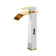 thumbnail image 1 of Mezclador Monomando Grifo Llave De Baño Cascada Blanco, Dorado, 1 of 4