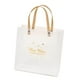 thumbnail image 5 of Bolsa de regalo transparente, bolsa pequeña con asas, bolsa transparente para envolver regalos, bolsa de recuerdo de cumpleaños para recuerdo de , Oro 22cmx22cmx8.5cm, 5 of 8