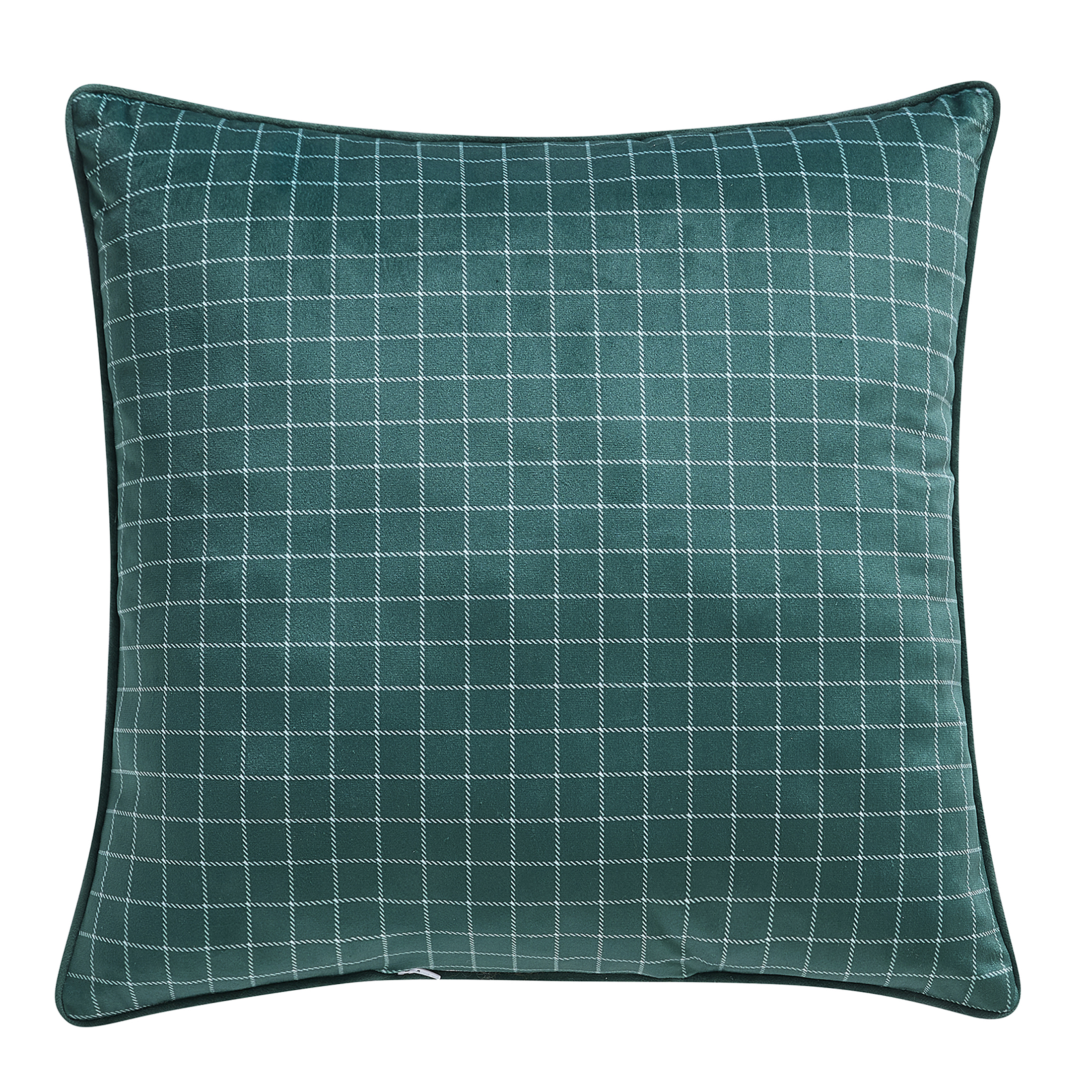 Holiday Time 18 in x 18 in Reversible Velvet Decorative Pillow, Multi Tree