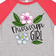 thumbnail image 4 of Inktastic Mississippi Girl Magnolia Flowers and Leaves Girls Toddler T-Shirt, 4 of 5
