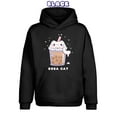 thumbnail image 3 of BOBA CAT Pullover Urban Hoodie, 3 of 11