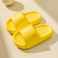 thumbnail image 2 of TOWED22 Kids Boys Girls Slides Sandals Comfort Non-Slip Beach Pool Shower Shoes Indoor Outdoor (Little Kid/Big Kid)(Yellow,2), 2 of 9