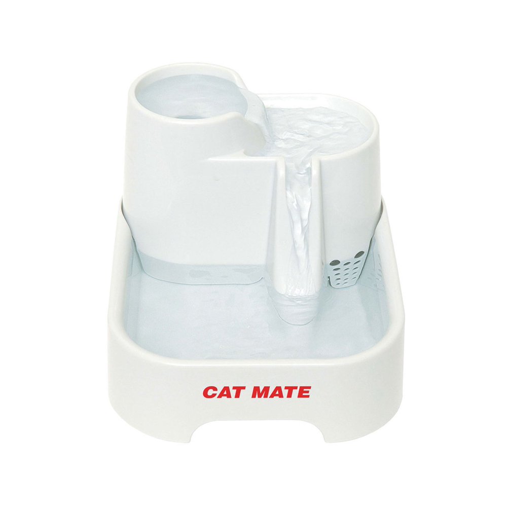 Cat Mate Pet Fountain 70 fl. oz. with Isolated Pump System and Filter