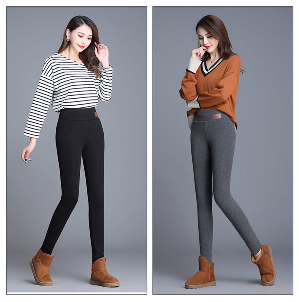 Warm Pants Winter Skinny Thick Velvet 