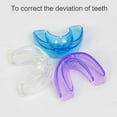 thumbnail image 4 of Professional Kids Dental Guard Brace Mouth Guard Case Children Anti Grinding Relief Bruxism Whitening Tray Replacement White, 4 of 5