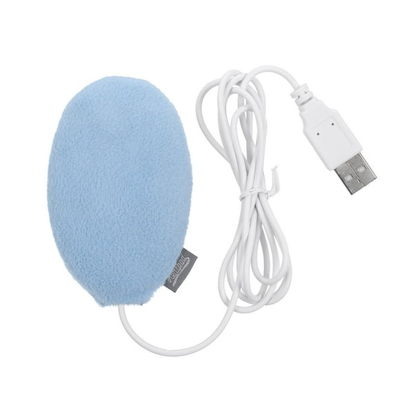 Chauffe-Mains Portable USB en Peluche avec Tension 5V 6W Puissance Environ 8.552cm avec Chauffage Double Face Opération Simple et Température Constante pour Extérieur et Autres Scénarios