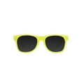 thumbnail image 2 of Gravity Shades Horn-Rimmed Tint Sunglasses, Neon Yellow, 2 of 3