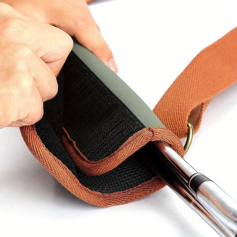Canvas Mini Golf Carry Sunday Bag Lightweight Driving Range Golf Training Case Portable Shoulder Bag Golf Outdoor Equipment