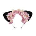 thumbnail image 1 of Cinta de Gato esponjoso Orejas ToCado Diadema de Cinta Lindo Adorno para Cabello Accesorio de Cabello Orejas de Gato para Niñas y Mujeres, 1 of 7