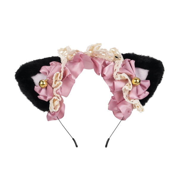 Oejas de Gato esponjoso Orejas ToCado Diadema de Cabello