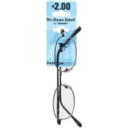 Dr. Dean Edell: Fashion Series +2.00 Glasses, 1 Ct