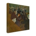 thumbnail image 2 of Trademark Fine Art 'In the Moulin Rouge' Canvas Art by Toulouse-Lautrec, 2 of 3