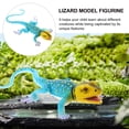 thumbnail image 5 of jojofuny Desktop Lizard Statue Lawn Ornament PVC Cognitive Development Enhancer for Children 1 Piece, 5 of 5