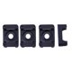 thumbnail image 2 of Tornillo Soporte Sillas de Montar Bases Atadura de Cables Soporte 23mmx16mm 60 Unidades Negro, 2 of 5