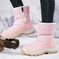 thumbnail image 7 of Daznico Warm Snow Boots for Women Ladies Warm Booties Ankle Boots Shoes Cotton Warm Boots Winter Boots,Size 8, 7 of 7