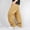 Khaki, variant on Tbopshirt Pants for Men Solid Multi-Pocket Washed Overalls Outdoor Casual Pants Trousers Sweatpants