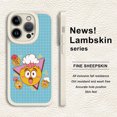 thumbnail image 1 of Proteja su iPhone con estilo con nuestra funda de teléfono de goma TPU con patrón de dibujos animados creativo y minimalista, 1 of 4