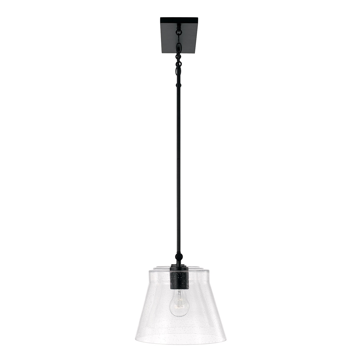 Capital Lighting 846931BN Baker 3 Light 45" Wide Linear Chandelier - Nickel