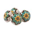 thumbnail image 3 of Knob-It 8-Piece Vintage Hand Painted Cabinet Drawer Knobs 1.3 Inch Bohemian Style, 3 of 5