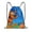 M, variant on Scooby Doo Drawstring Backpack Fashion Print Waterproof String Bags Lightweight Shoulder Bag Sackpack for Sport Gym Beach Shopping Yoga Travel
