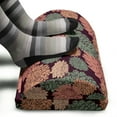 thumbnail image 3 of Floral Foot Rest, Digitally Generated Graphics of Flowers, Non-Slip Backing Adjustable Ergonomic Memory Foam Leg Support for Office, Maroon Multicolor, by Ambesonne, 3 of 5