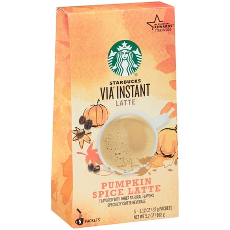 starbucks via latte spice pumpkin instant