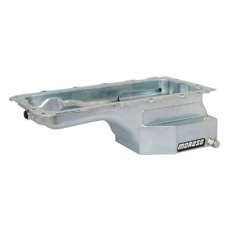 Moroso Ford 4.6L/5.4L Oil Pan 7qt. Clear Zinc Steel Moroso Ford 4.6L/5.4L Oil Pan 7qt. Clear Zinc Steel