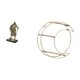 thumbnail image 5 of Escultura De Caballero Europeo Para Decoración Del Hogar, Entrada O Sala De Estar. Incluye Estante Metálico Para Colgar En La Pared, Ahorra Espacio Y Es Multifuncional. Trofeo Coleccionable, 5 of 8