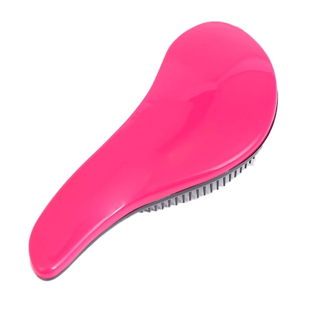 Peine de masaje antinudos, cabello liso, peine de peluquería, peine niña
