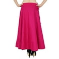 thumbnail image 2 of Reversible Dress Cotton Solid Print Phagun New Wrap Skirt Size Long Sarong, 2 of 3
